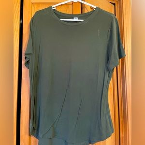 Old Navy Olive green Lux tee